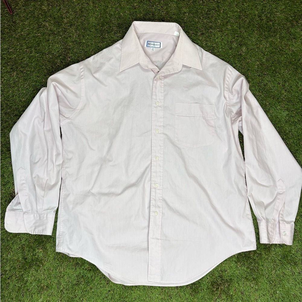 Yves Saint Laurent Soft Pink Men's Dress Shirt